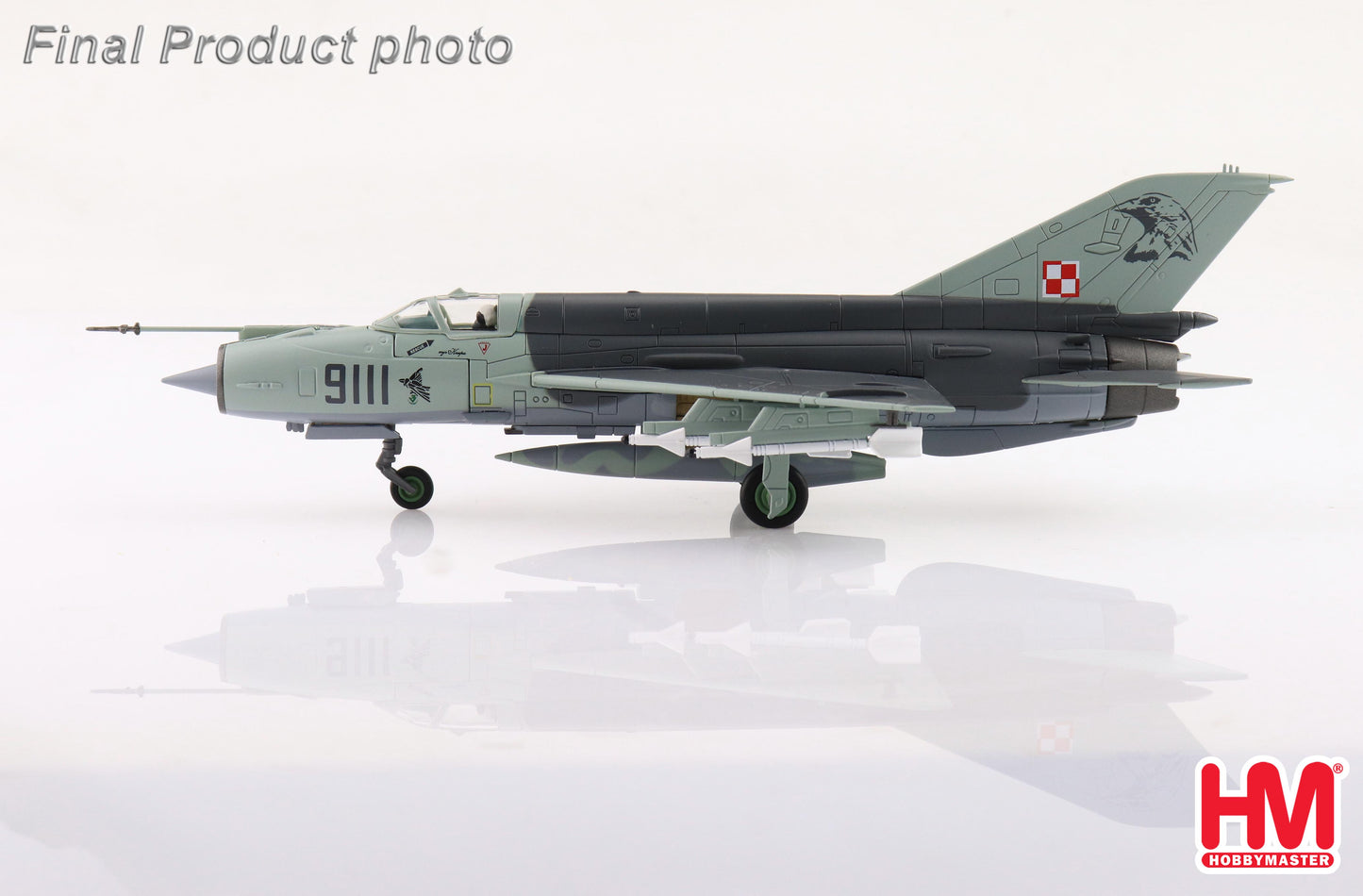 1/72 MIG-21MF "Polish Air Force" 9111 3 ELT Poznan-Kresiny Poland 2002