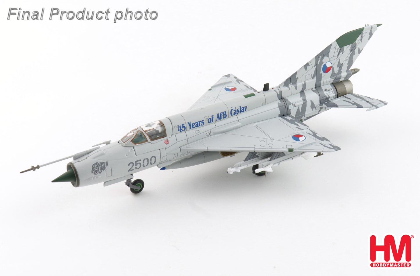 1/72 MIG-21MFN 2500 41st FS Caslav AB Czech Republic Oct 2002