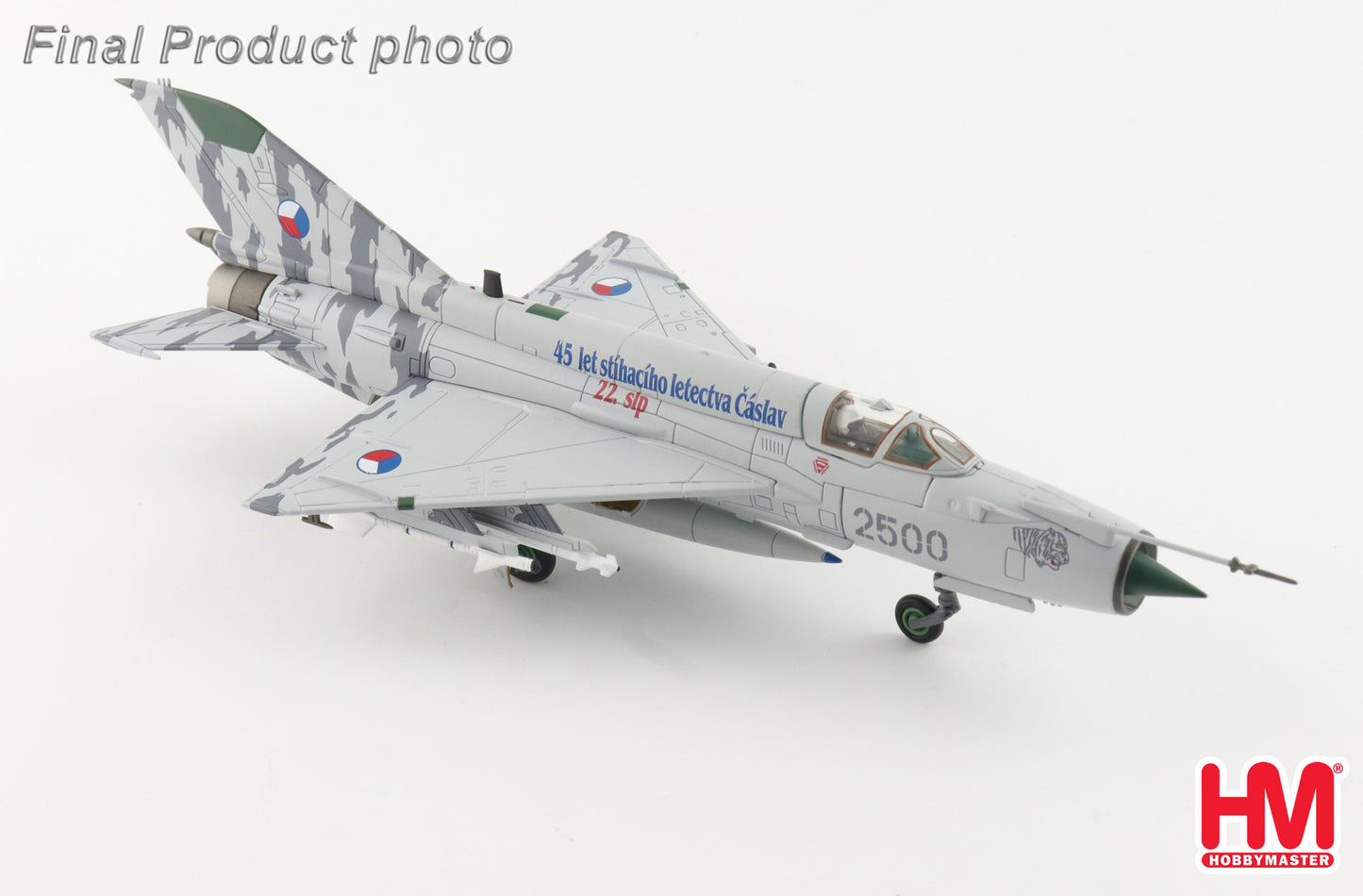 1/72 MIG-21MFN 2500 41st FS Caslav AB Czech Republic Oct 2002