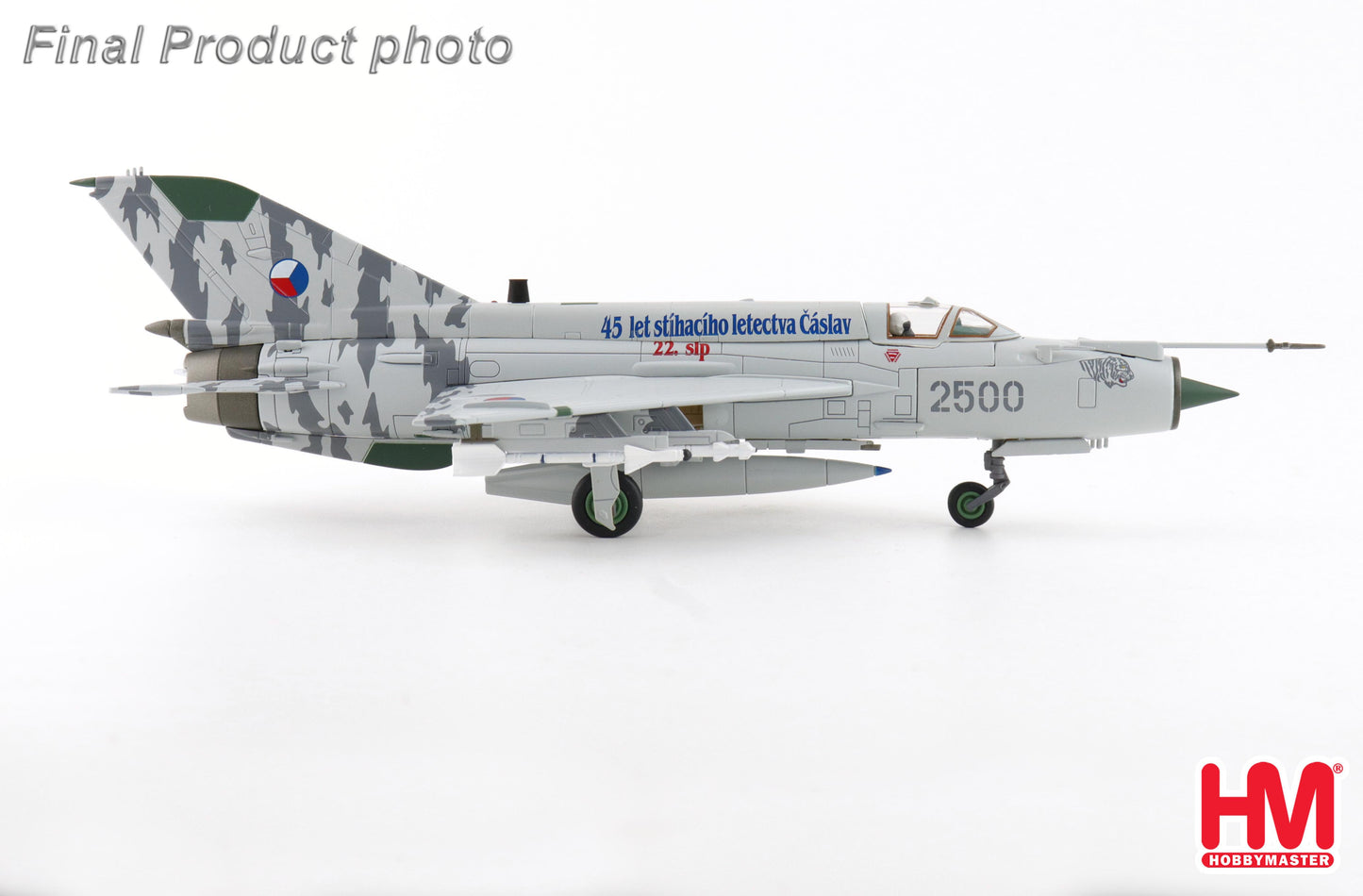 1/72 MIG-21MFN 2500 41st FS Caslav AB Czech Republic Oct 2002