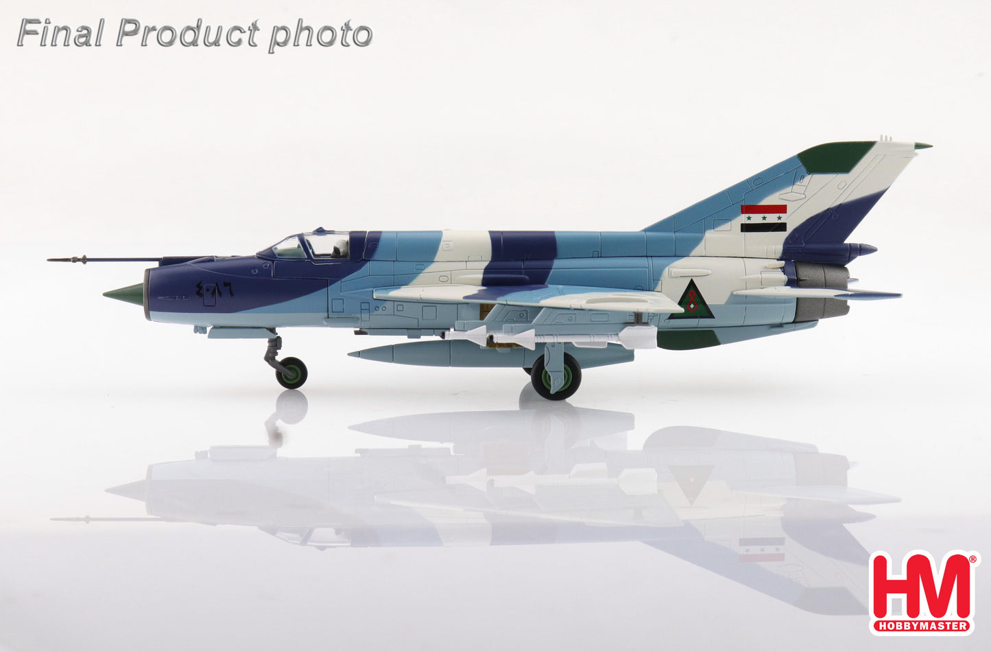 1/72 MIG-21bis "Iraqi AF Sea Camouflage" 9th Sqn. Jalibah Sept 1986