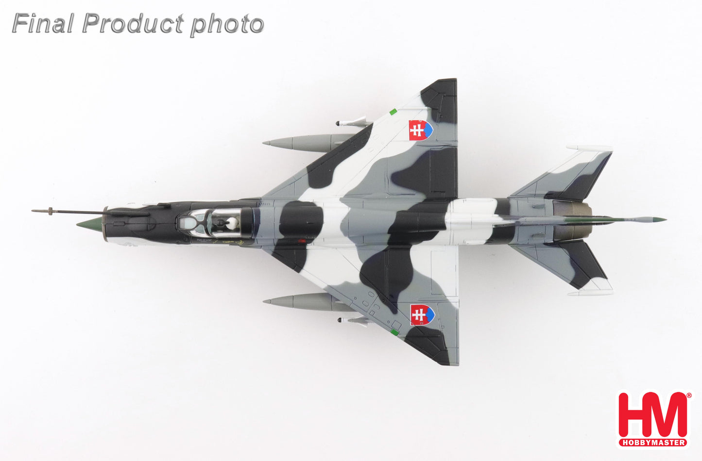 1/72 MIG-21MF "Slovak Air Force" 7713 4th Flight Sliac Airbase 1999