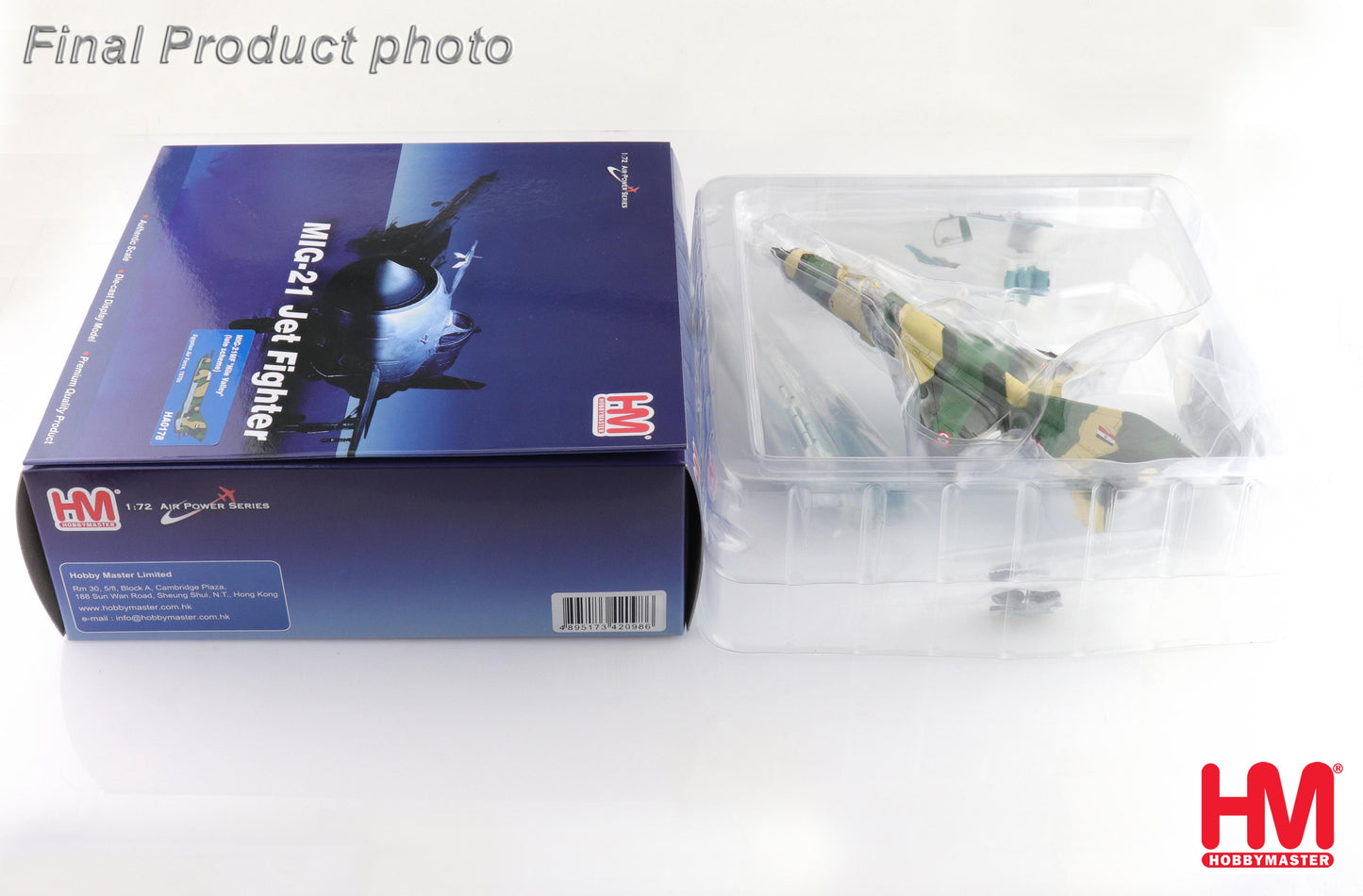 1/72 MIG-21MF "Nile Valley" (late scheme) Egyptian Air Force 1970s