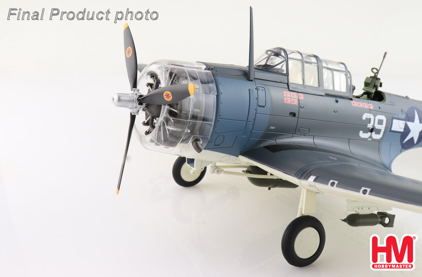 1/32 SBD-5 "Dauntless" White 39 Lt. Cook Cleland VB-16 USS Lexington Battle of Philippine Seas June 1944