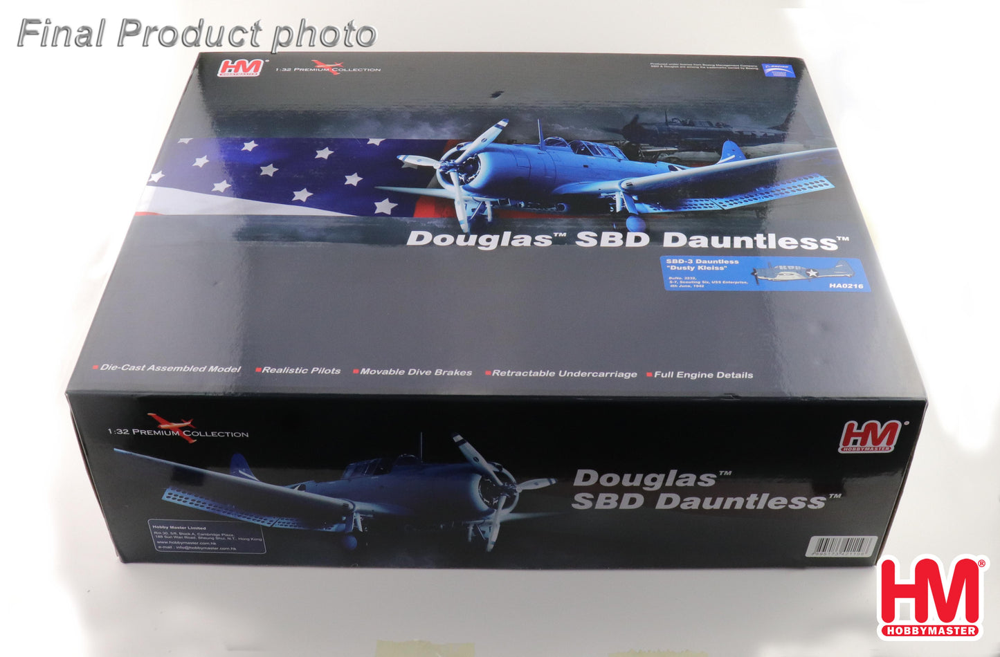 1/32 SBD-3 Dauntless "Dusty Kleiss" BuNo. 3232 S-7 Scouting Six USS Enterprise 4th June 1942