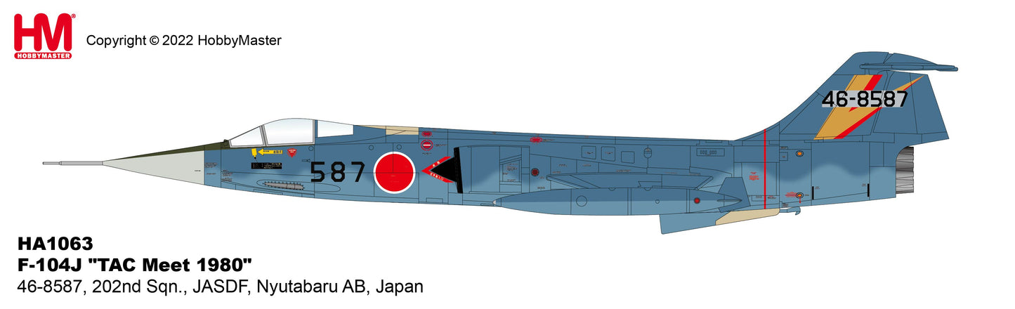1/72 F-104J "TAC Meet 1981" 46-8587 JASDF Komatsu Air Base 15th Nov 1981