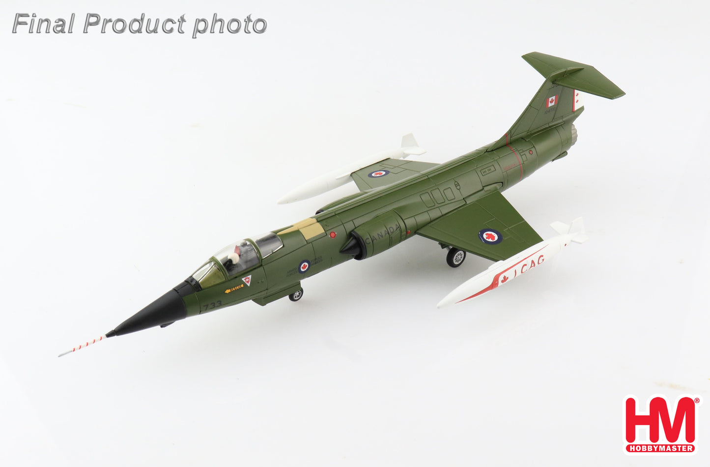 1/72 CF-104 Starfighter 104733 1 Canada Air Group Canadian Armed Forces West Germany 1976