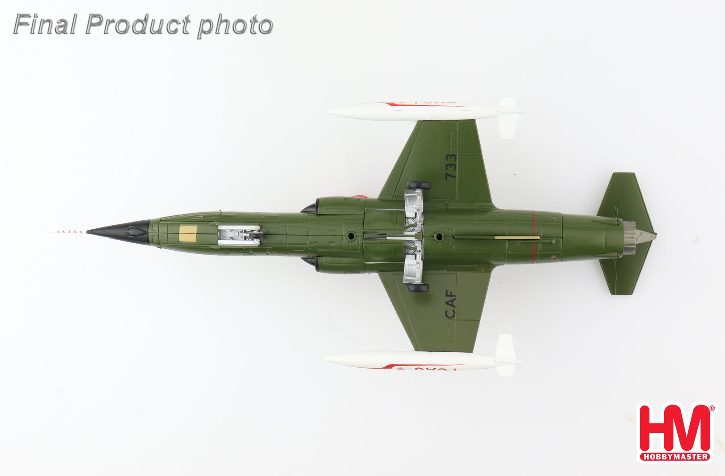 1/72 CF-104 Starfighter 104733 1 Canada Air Group Canadian Armed Forces West Germany 1976