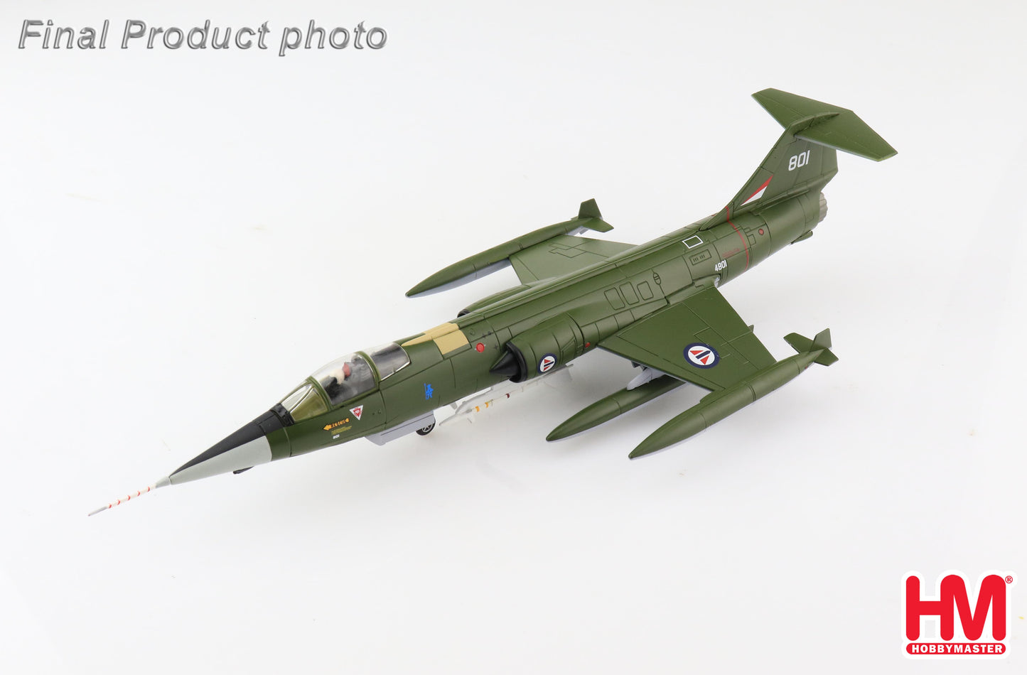 1/72 CF-104 Starfighter 104801 334 Squadron Norwegian Air Force 1982