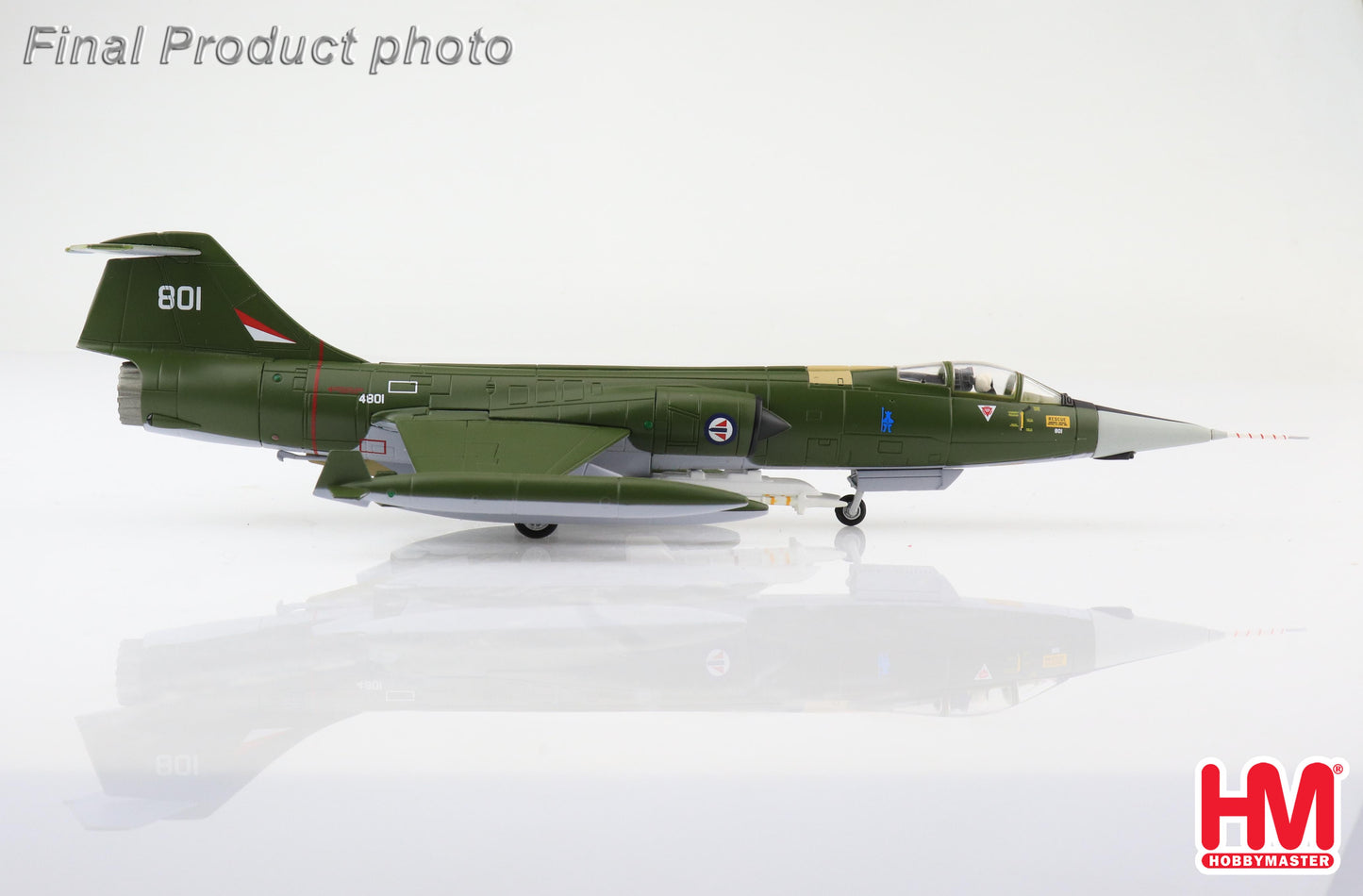 1/72 CF-104 Starfighter 104801 334 Squadron Norwegian Air Force 1982