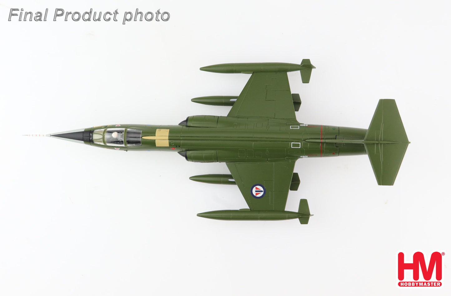 1/72 CF-104 Starfighter 104801 334 Squadron Norwegian Air Force 1982