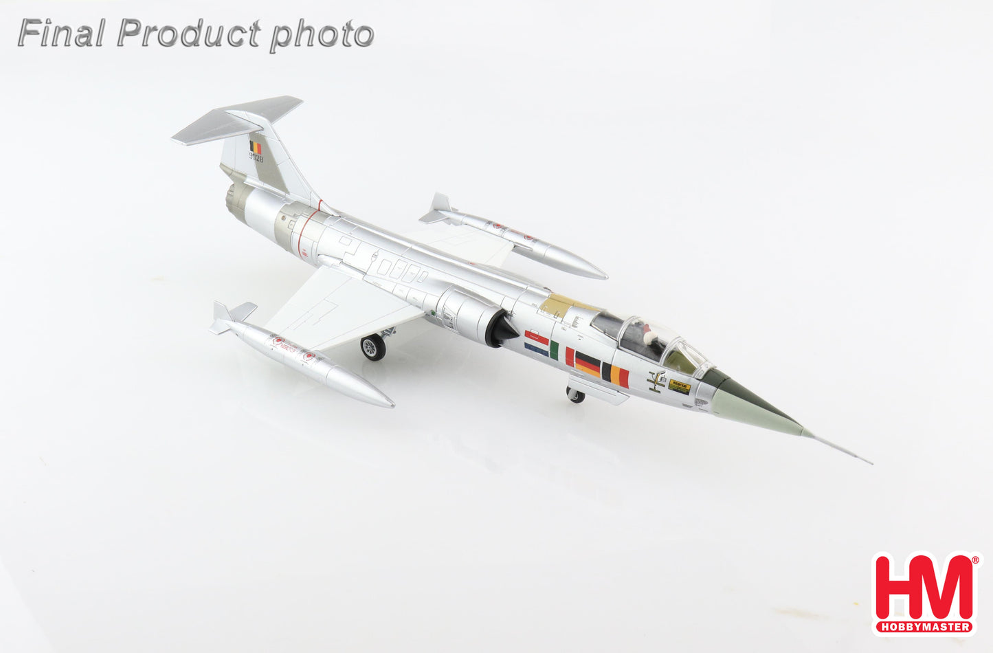 1/72 F-104G "World Speed Record Holder" c/n 9028 Belgian Air Force June 6 1963