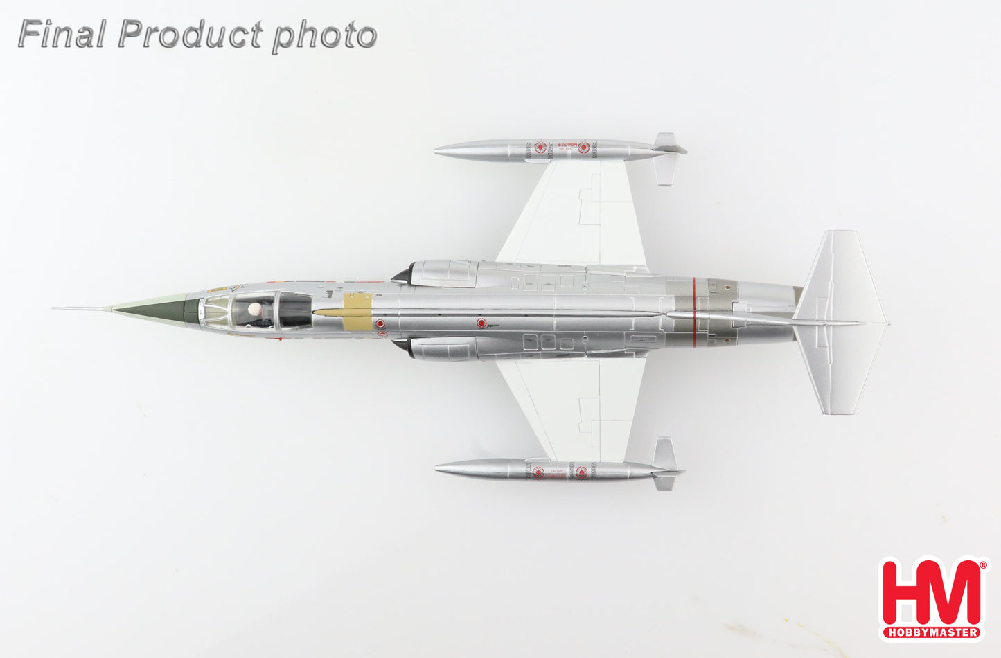 1/72 F-104G "World Speed Record Holder" c/n 9028 Belgian Air Force June 6 1963