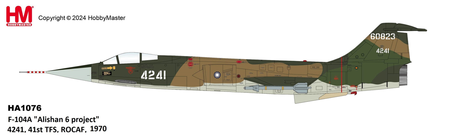 1/72 F-104A "Alishan 6 Project" 4241 41st TFS ROCAF 1970