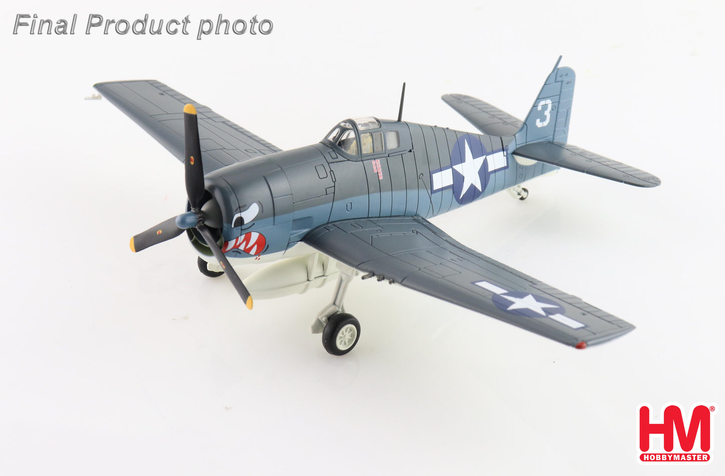 1/72 F6F-3 Hellcat White 3 Ens. Gordon Arthur Stanley VF-27 USS Princeton Oct 1944