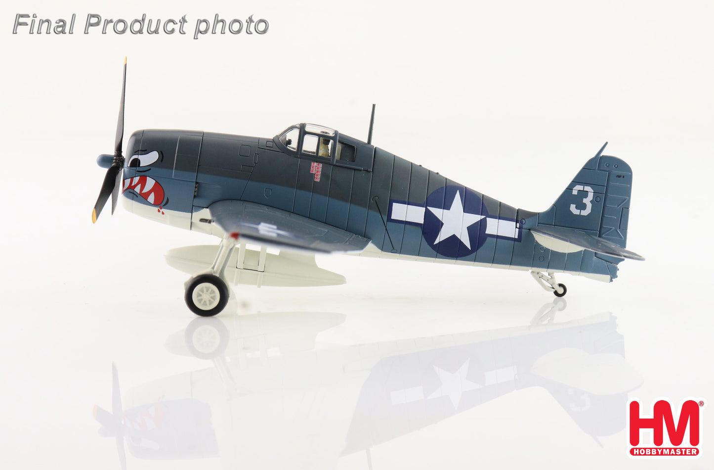 1/72 F6F-3 Hellcat White 3 Ens. Gordon Arthur Stanley VF-27 USS Princeton Oct 1944