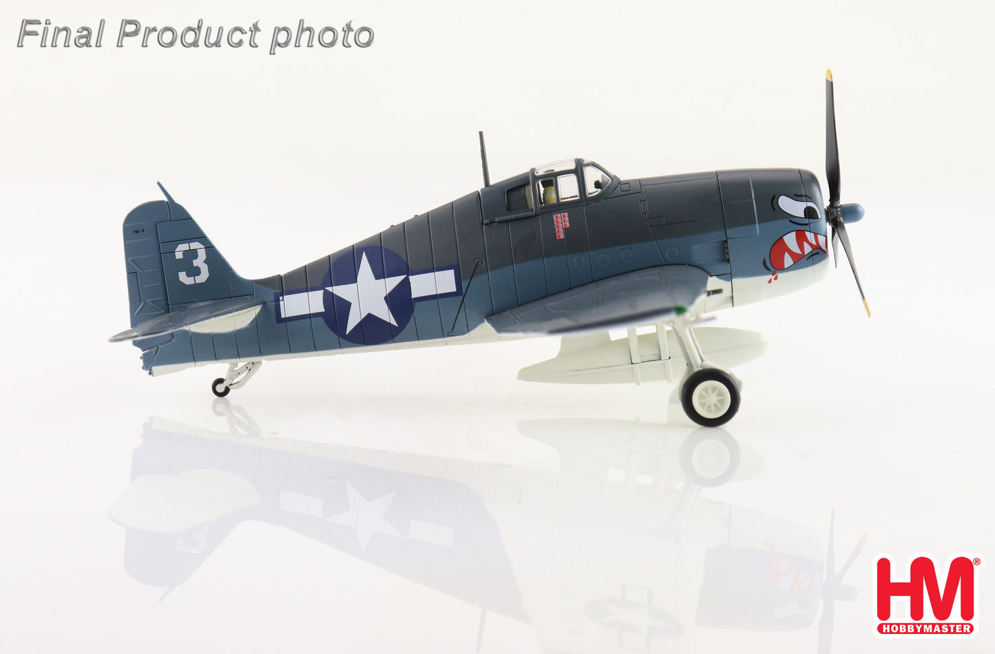 1/72 F6F-3 Hellcat White 3 Ens. Gordon Arthur Stanley VF-27 USS Princeton Oct 1944