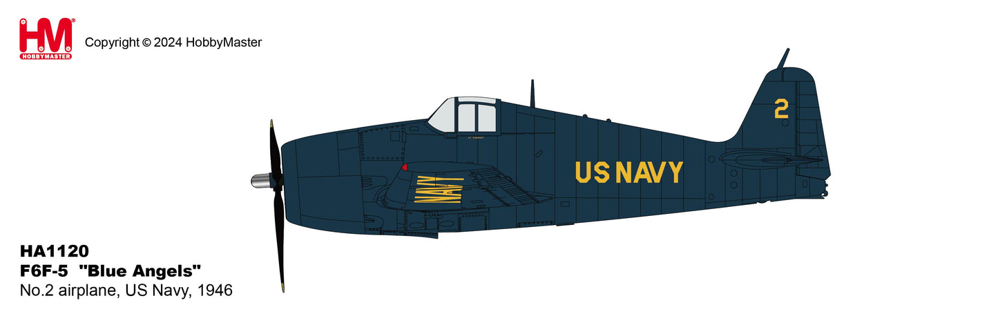1/72 F6F-5 "Blue Angels" No.2 airplane US Navy 1946