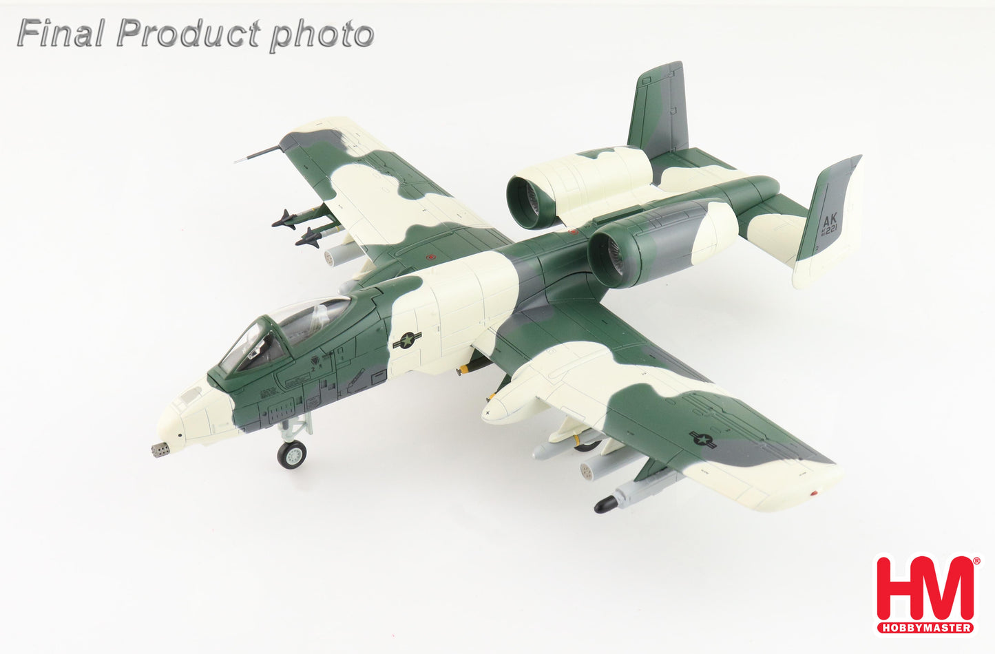1/72 A-10A Thunderbolt II "Arctic Scheme" 80-0221 18th TFS 343rd Composite Wing Alaska March 1982