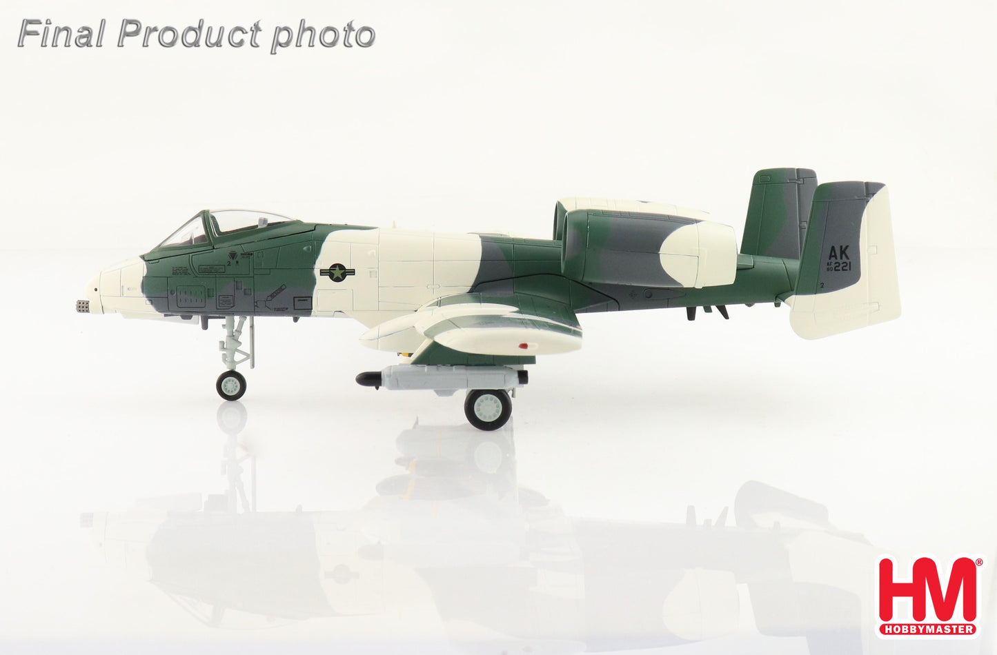 1/72 A-10A Thunderbolt II "Arctic Scheme" 80-0221 18th TFS 343rd Composite Wing Alaska March 1982