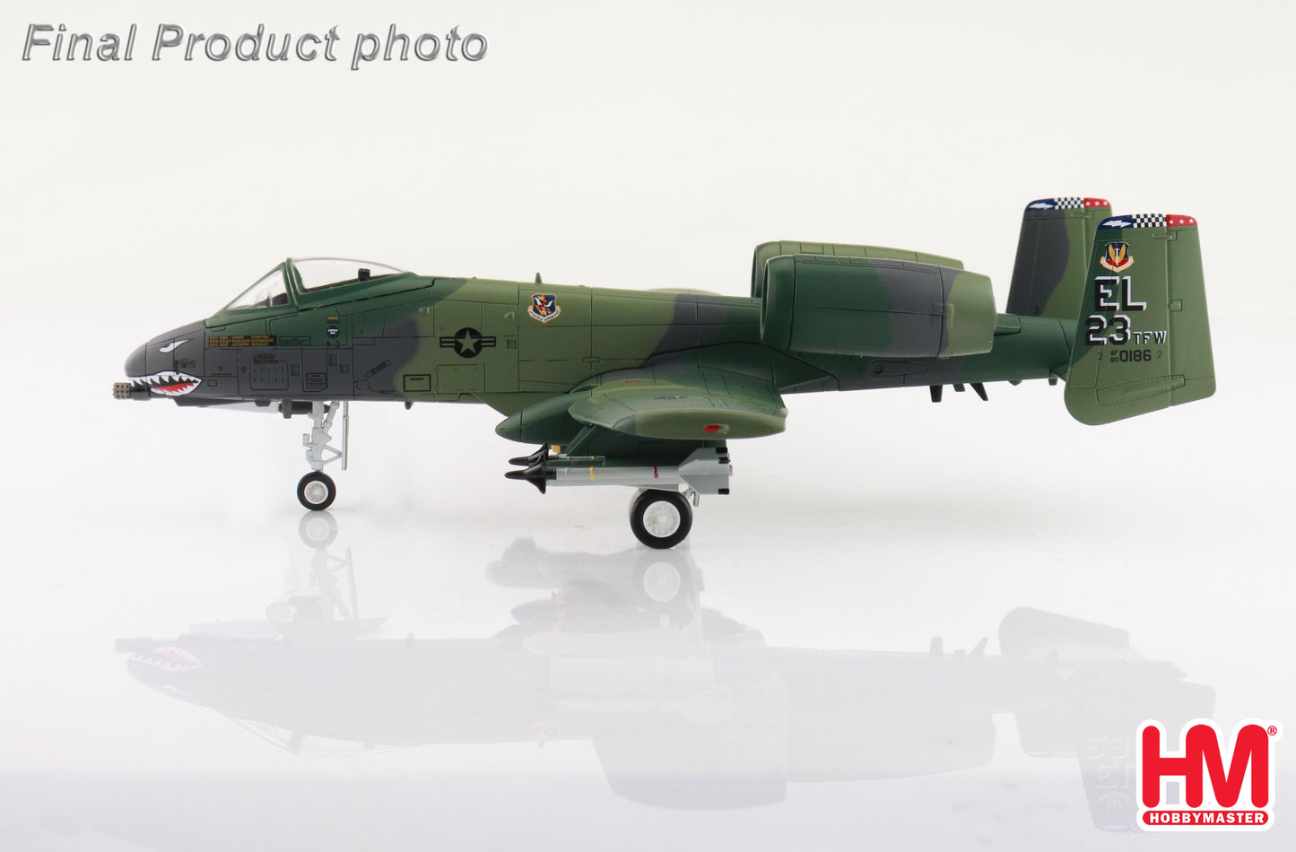1/72 A-10A Thunderbolt II 80-0186 23rd TFW King Fahd Intl. Aiport Feb 1991