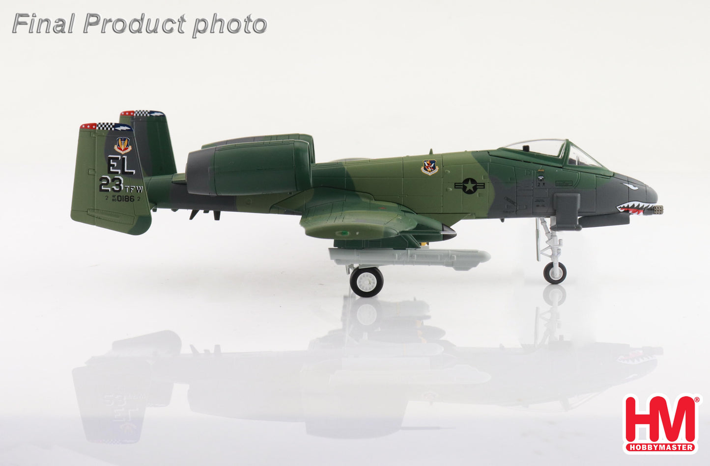 1/72 A-10A Thunderbolt II 80-0186 23rd TFW King Fahd Intl. Aiport Feb 1991