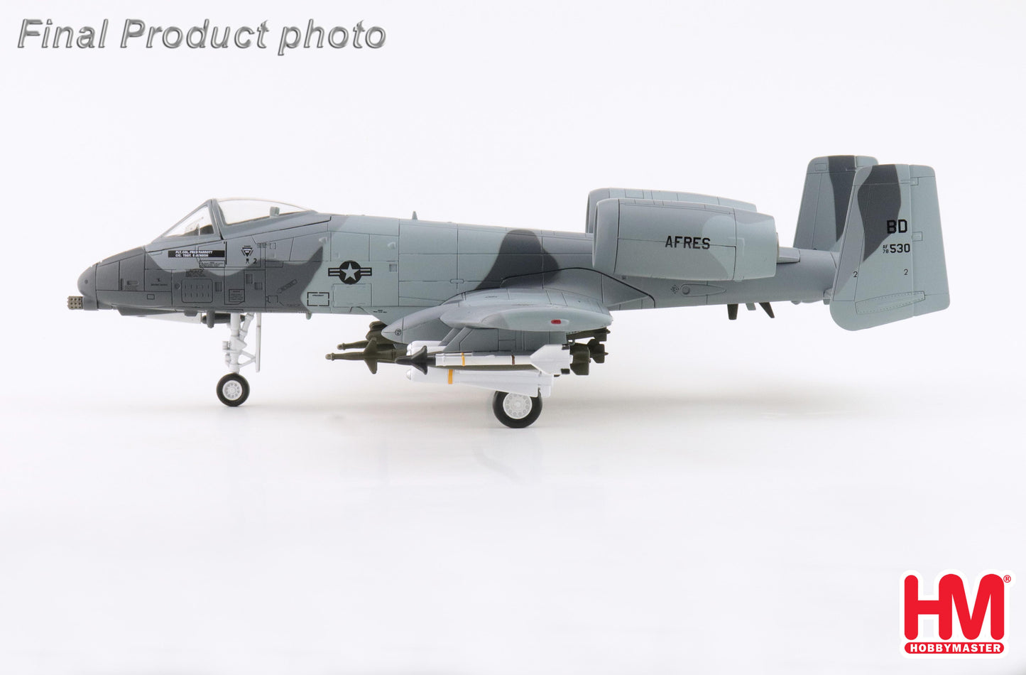 1/72A-10A "Flipper" AF76-0530 47th TFS 1990 (with 12 x Mk.82 2 x GBU-10 6 x AGM-65 2 x AIM-9)