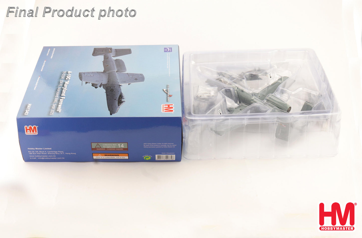 1/72 A-10C "Maryland Farewell" 79-0104 104 FS Maryland ANG Sept 2025