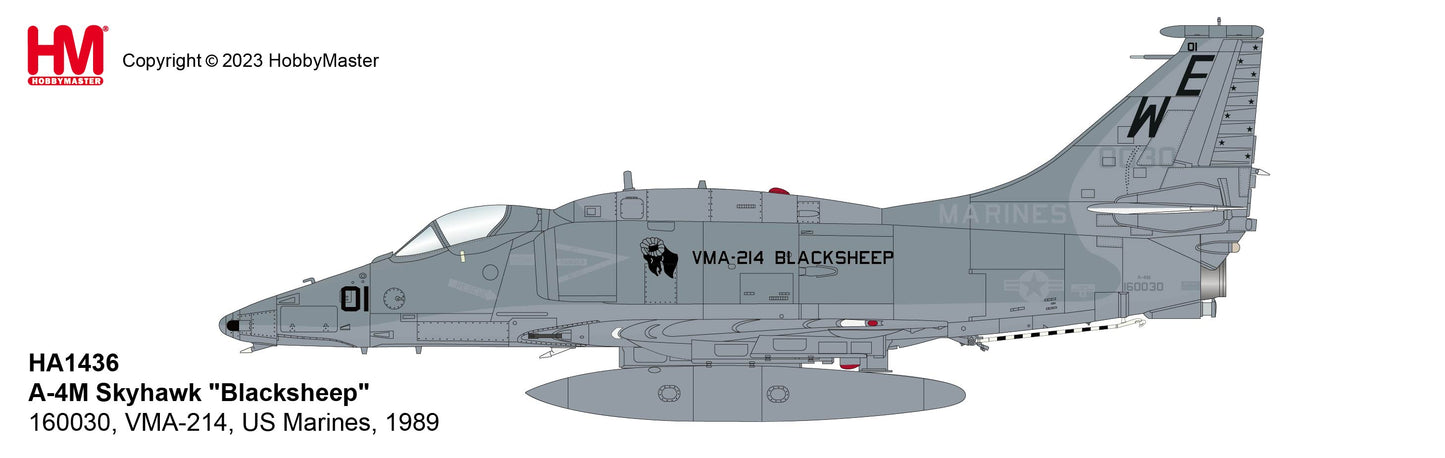 1/72 A-4M Skyhawk "Blacksheep" 160030 VMA-214 US Marines 1989