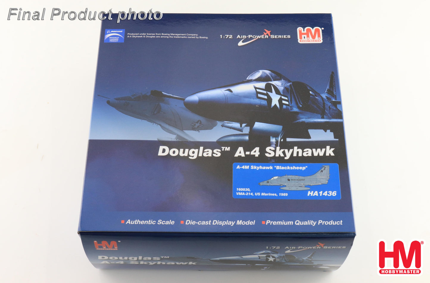 1/72 A-4M Skyhawk "Blacksheep" 160030 VMA-214 US Marines 1989