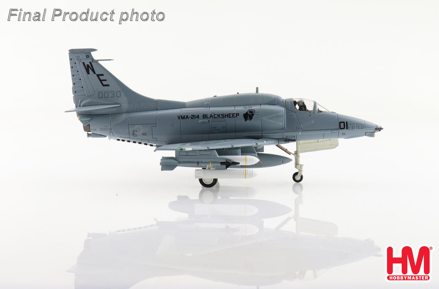 1/72 A-4M Skyhawk "Blacksheep" 160030 VMA-214 US Marines 1989