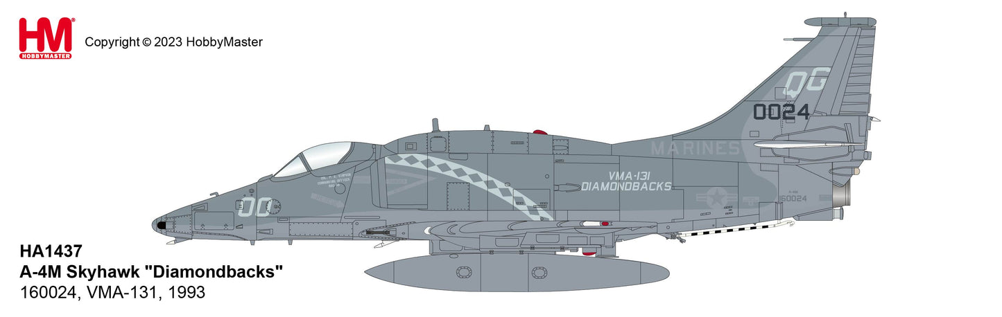 1/72 A-4M Skyhawk "Diamondbacks" 160024 VMA-131 US Marines 1993