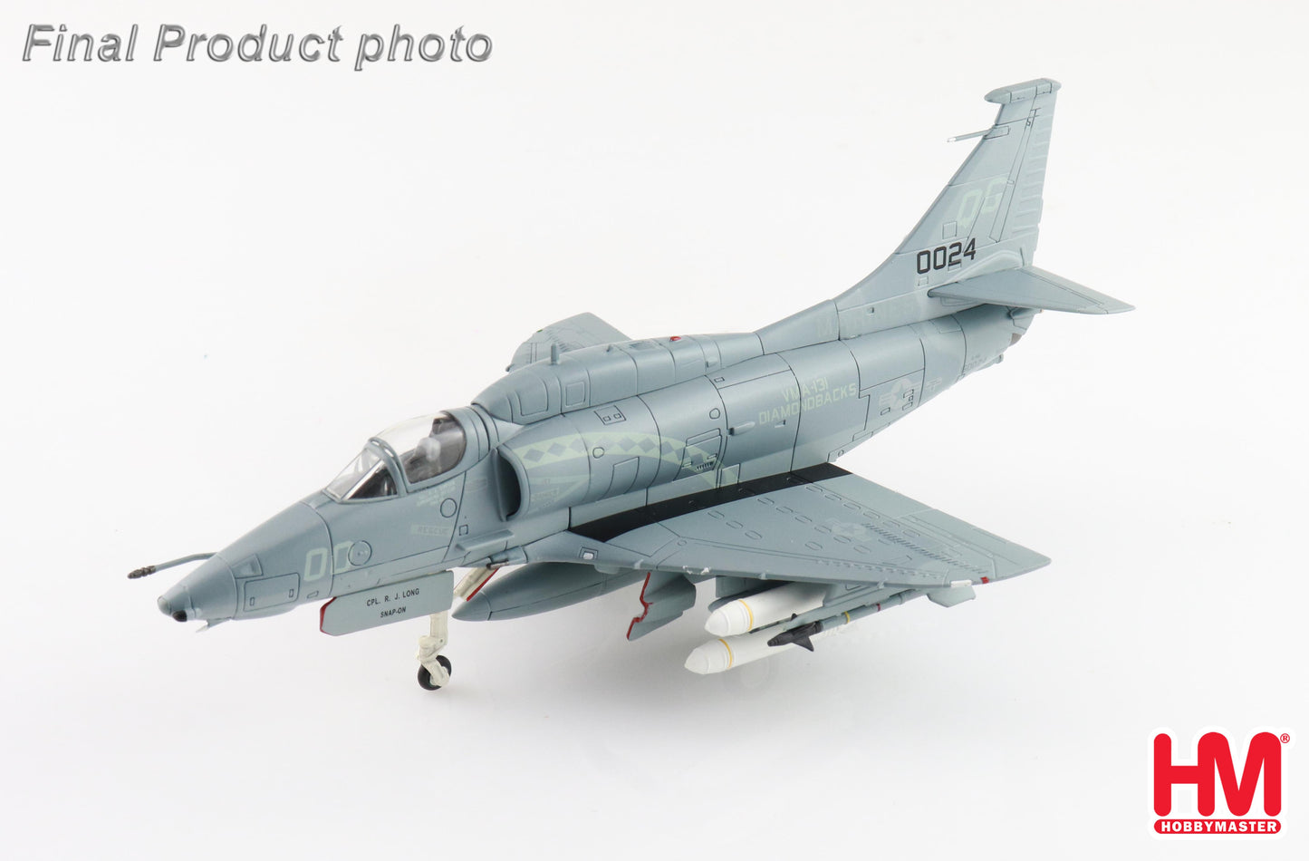 1/72 A-4M Skyhawk "Diamondbacks" 160024 VMA-131 US Marines 1993