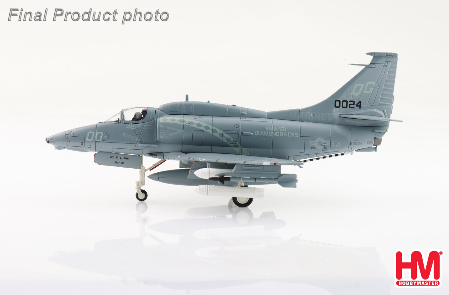 1/72 A-4M Skyhawk "Diamondbacks" 160024 VMA-131 US Marines 1993