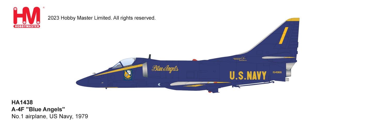 1/72 A-4F "Blue Angels" No.1 airplane US Navy 1979 Season