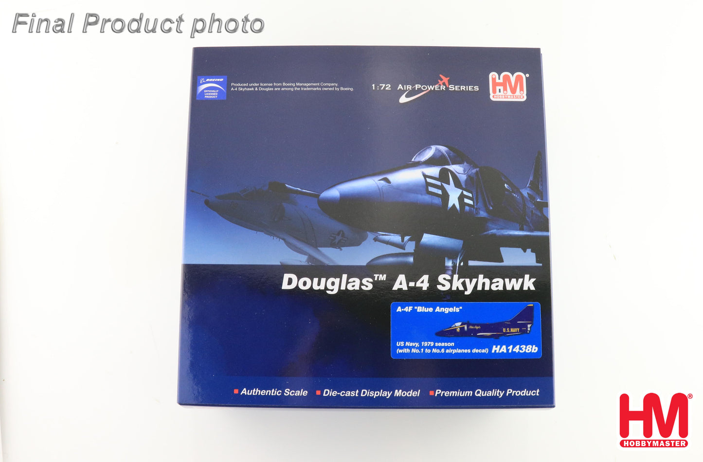 1/72 A-4F "Blue Angels" US Navy 1979 season (with No.1 to No.6 Airplanes Decal)