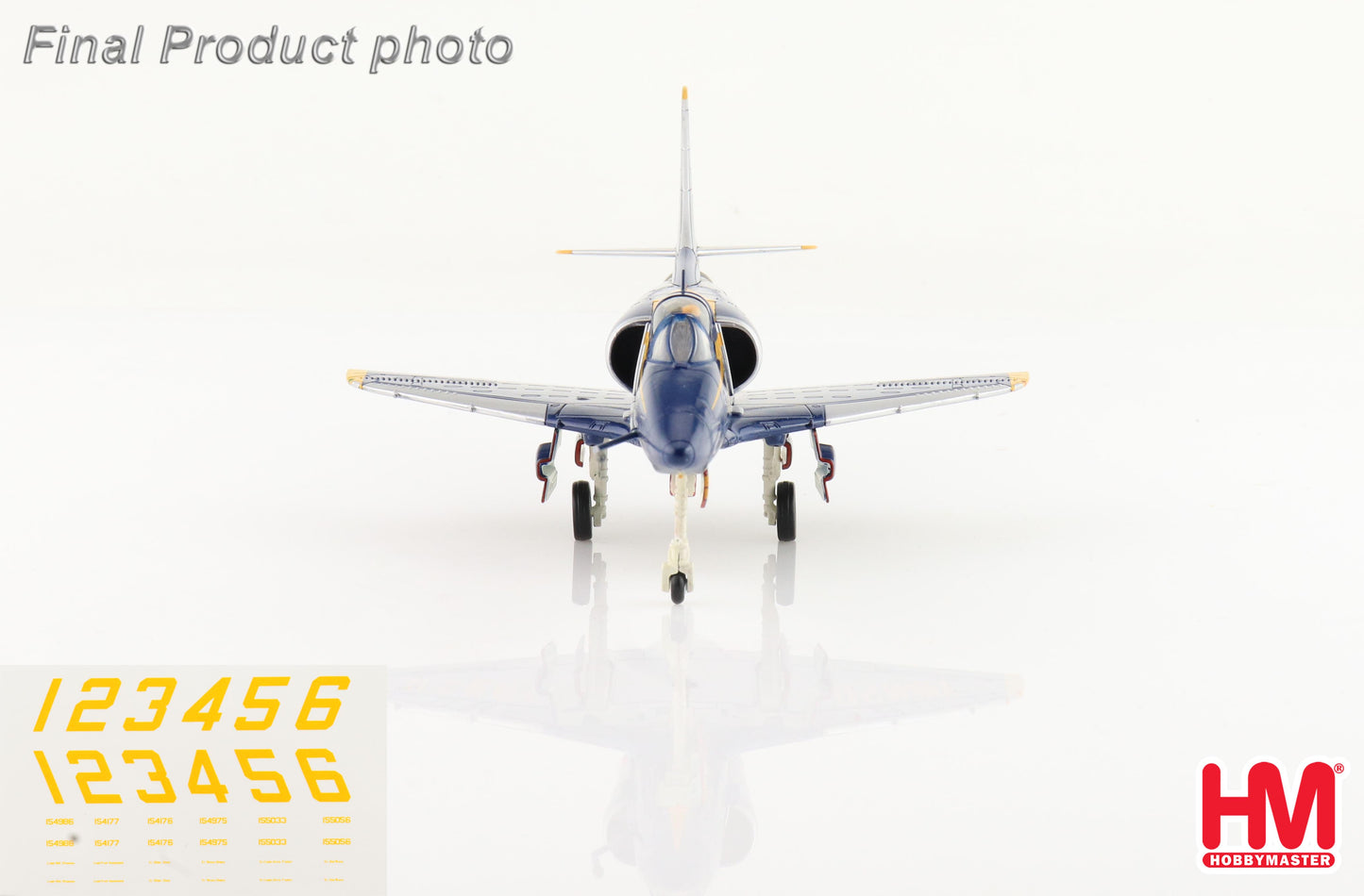 1/72 A-4F "Blue Angels" US Navy 1979 season (with No.1 to No.6 Airplanes Decal)