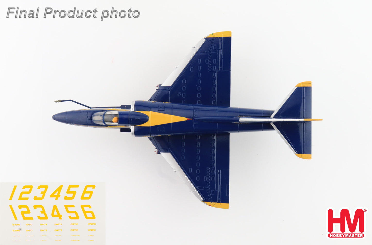1/72 A-4F "Blue Angels" US Navy 1979 season (with No.1 to No.6 Airplanes Decal)