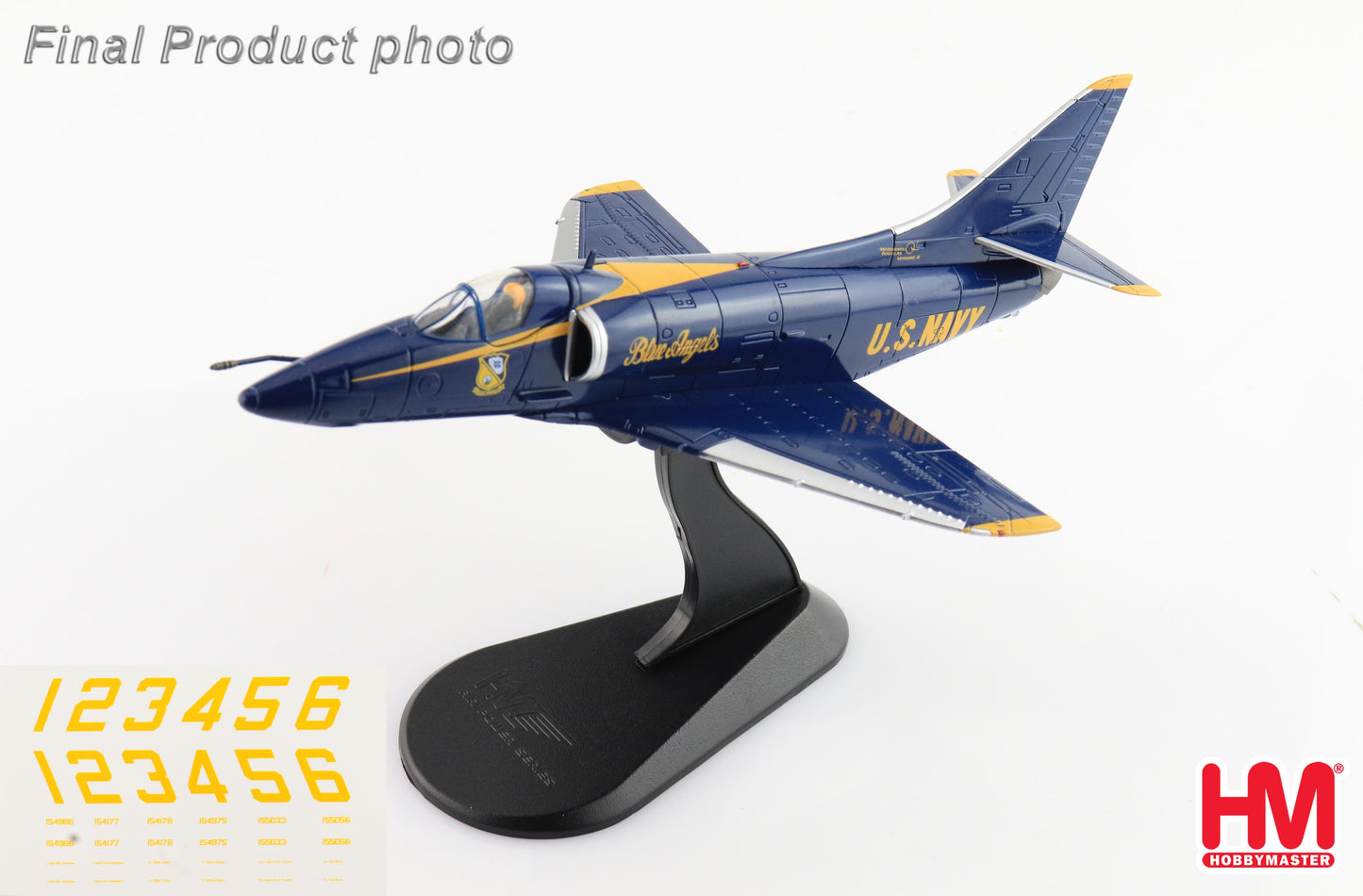 1/72 A-4F "Blue Angels" US Navy 1979 season (with No.1 to No.6 Airplanes Decal)