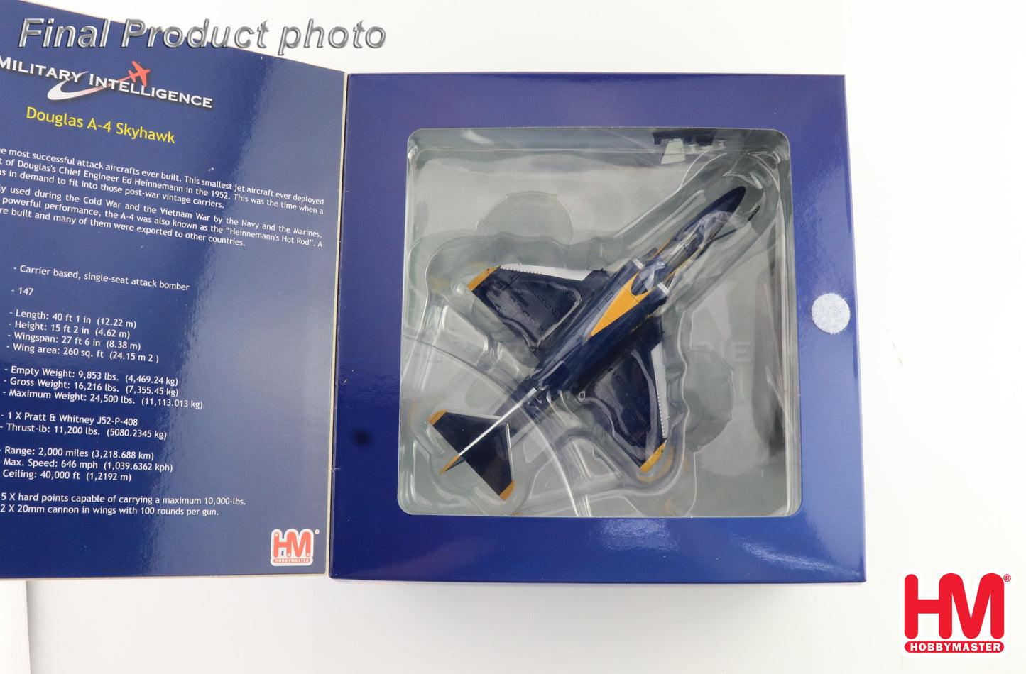 1/72 A-4F "Blue Angels" US Navy 1979 season (with No.1 to No.6 Airplanes Decal)