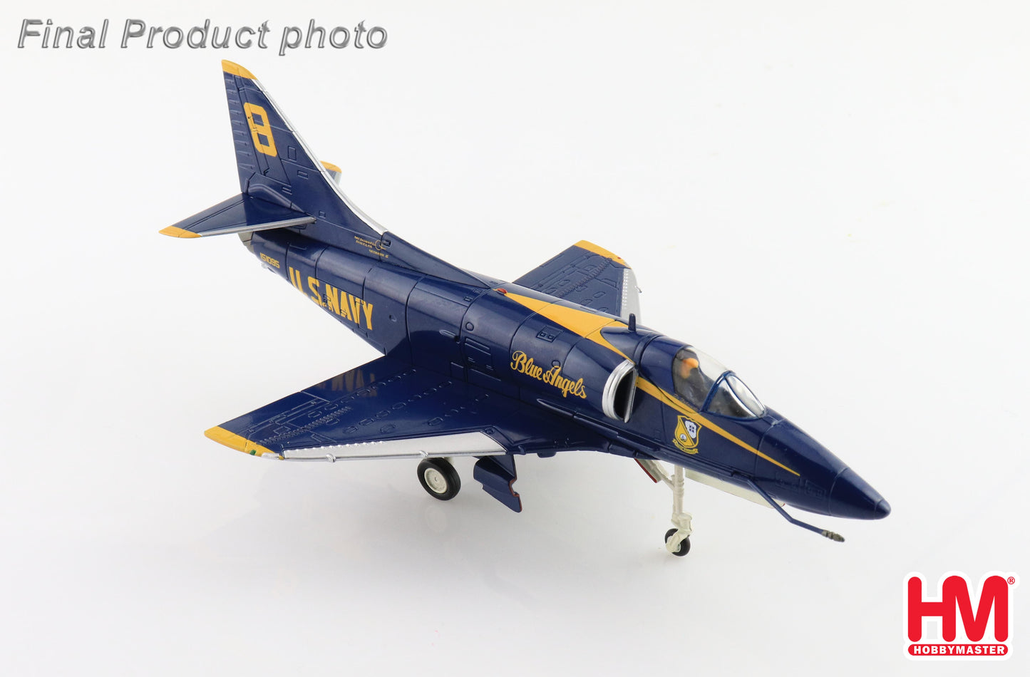 1/72 A-4E "Blue Angels" No. 8 airplane US Navy Tokushima Aibase 2008 "Dr Nakanishi"