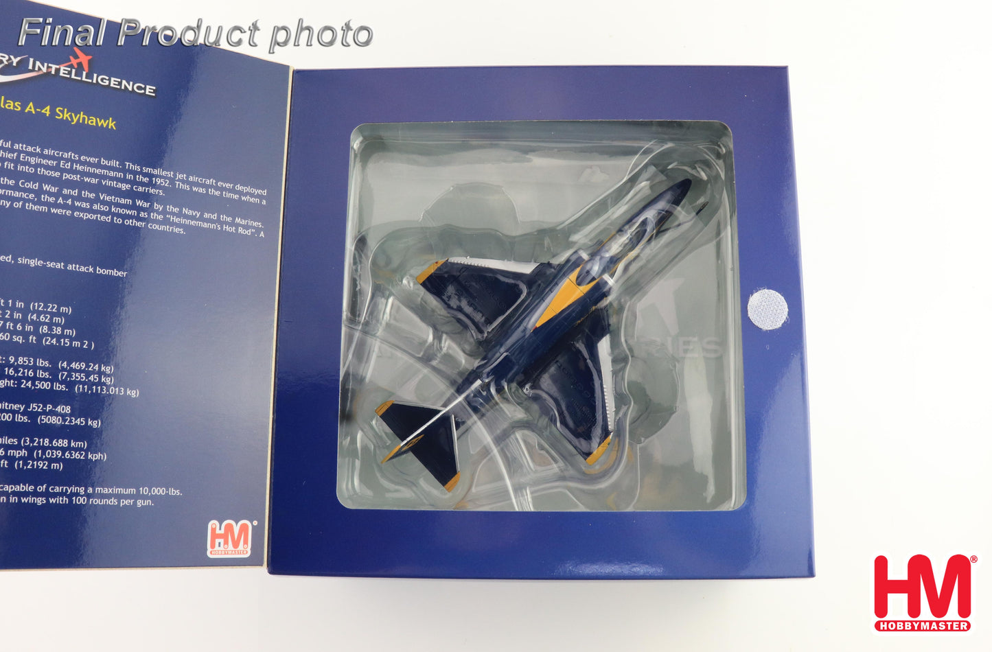 1/72 A-4E "Blue Angels" No. 8 airplane US Navy Tokushima Aibase 2008 "Dr Nakanishi"
