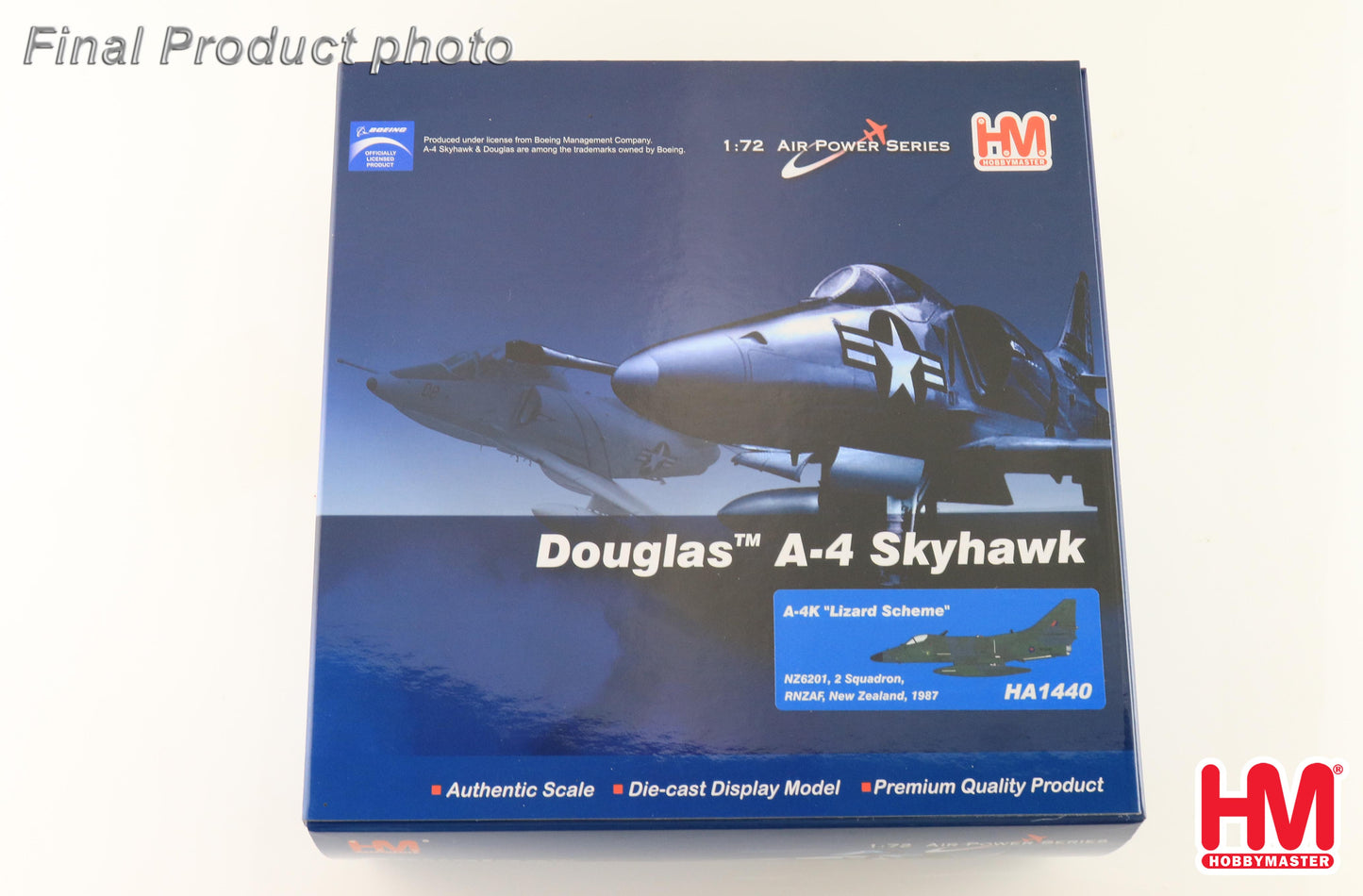 1/72Â A-4K "Lizard Scheme" NZ6201 2 Squadron RNZAF New Zealand 1987