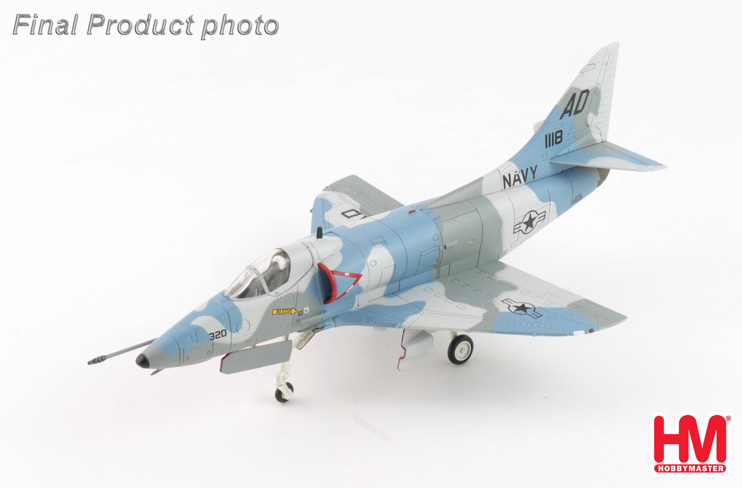 1/72 A-4E "Aggressor Scheme" 151118 VA-43 US Navy 1975