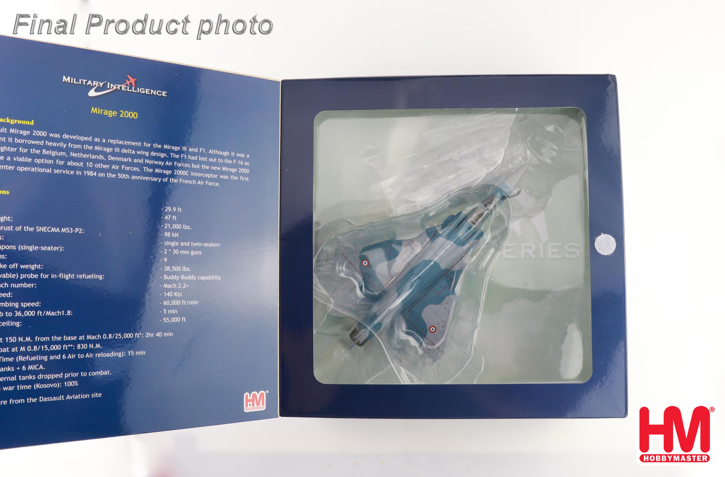 1/72 Mirage 2000-5 102-MK, French Air Force (2 x 2000l Fuel Tank, 1x 1300l Fuel Tank 2 x MICA IR, 4 x MICA EM)