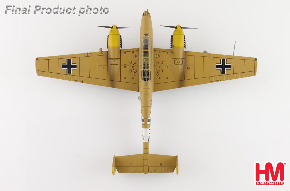1/72 Bf 110E-2 3U+AR, 7./ZG 26, Italy 1941 (Special Weathered Version)