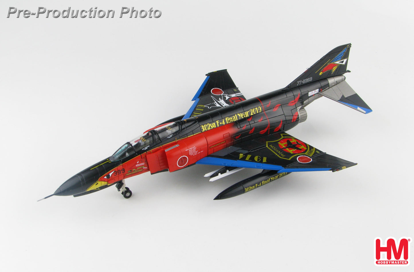 1/72 F-4EJ Kai Phantom II "302sq F-4 Final Year 2019" (Black Phantom)