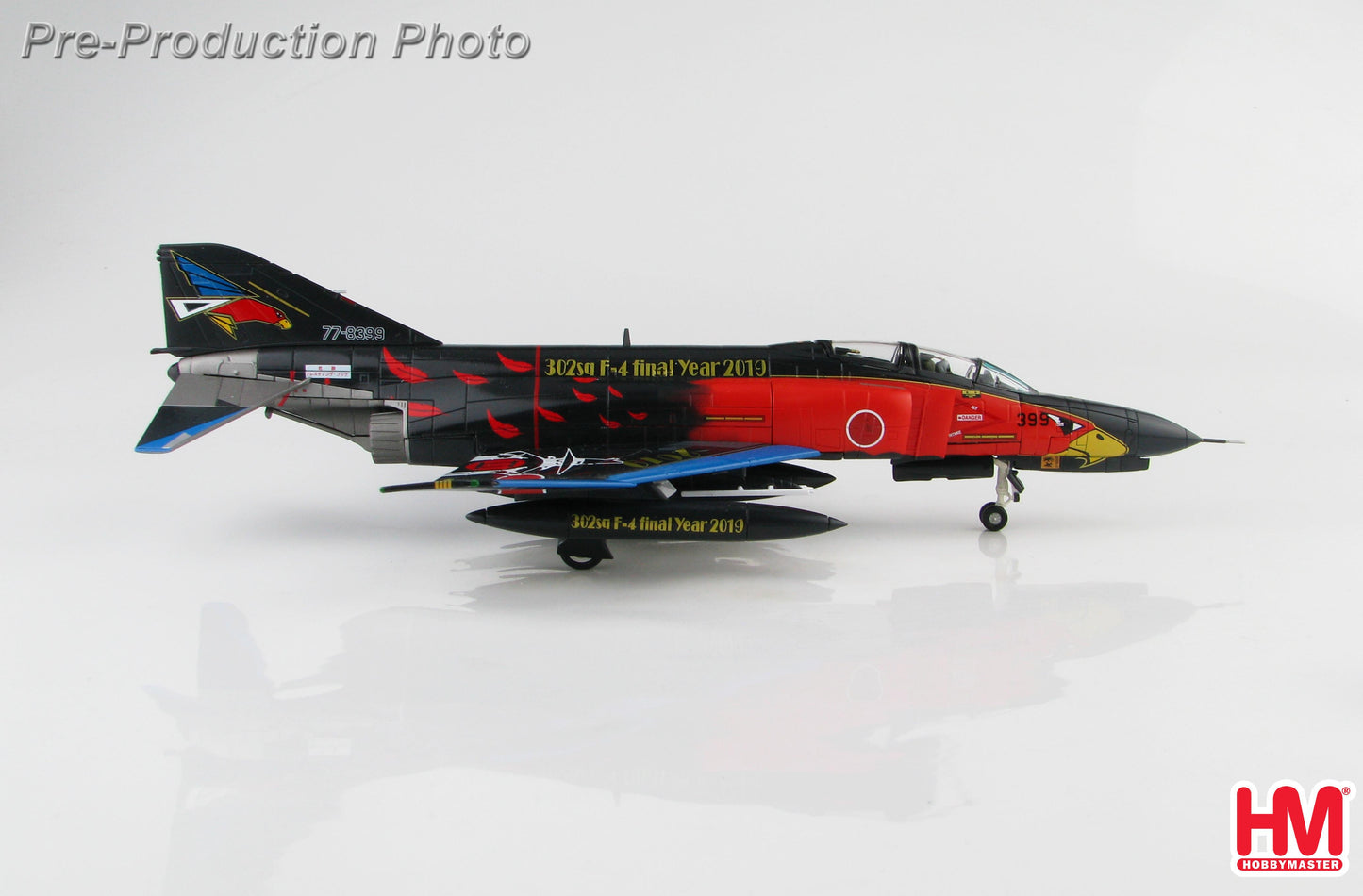 1/72 F-4EJ Kai Phantom II "302sq F-4 Final Year 2019" (Black Phantom)