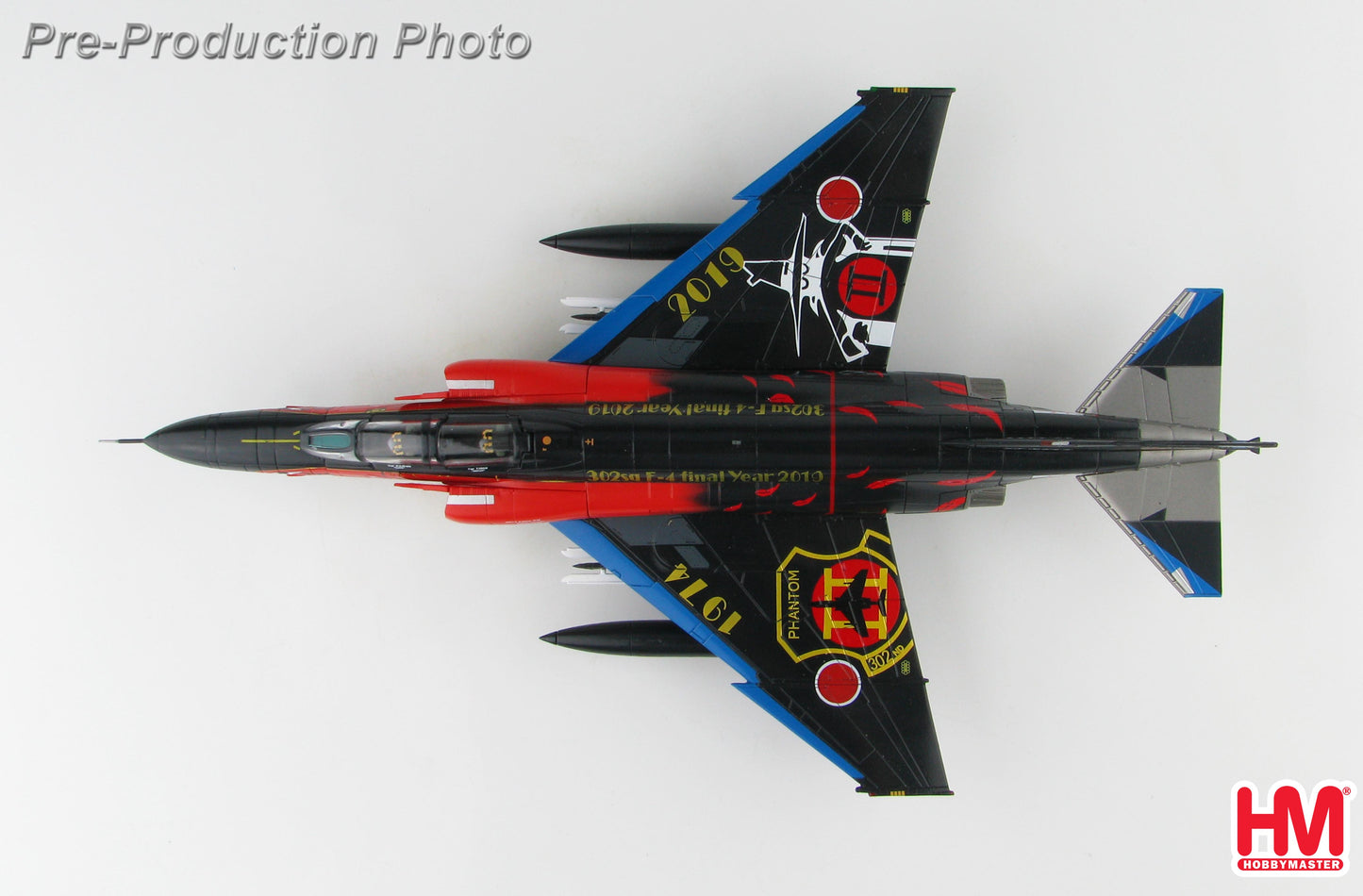 1/72 F-4EJ Kai Phantom II "302sq F-4 Final Year 2019" (Black Phantom)