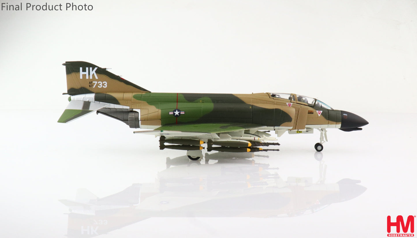 1/72 F-4D Phantom II, 66-7733, 480th TFS, USAF, Phu Cat AB, 1969 (with 12 x Mk.82 Bombs on Underwings)